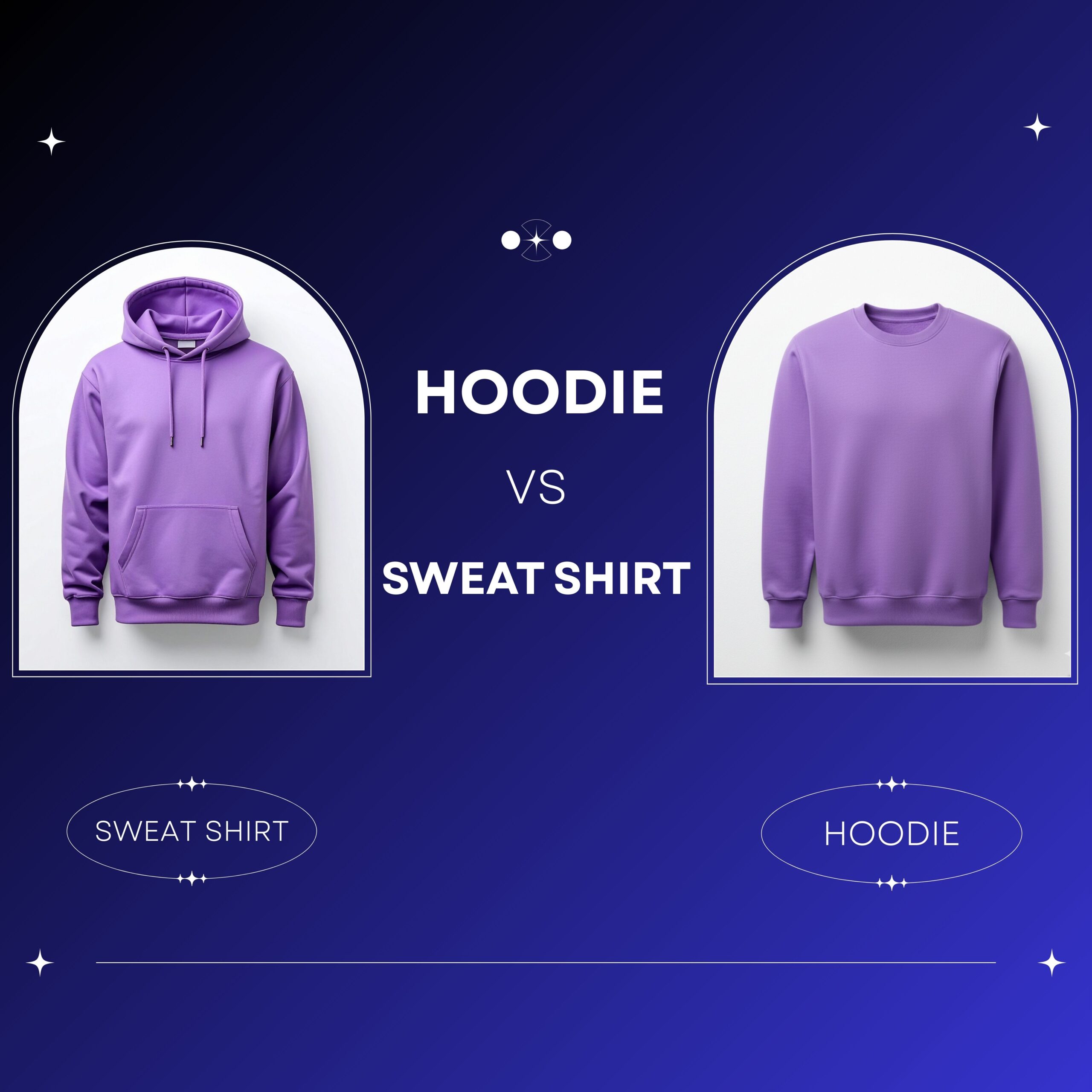 sweatshirt vs hoodie what's the diffrence