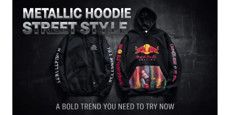 Metallic Hoodie Street Style: The Bold Fashion Trend Transforming Modern Streetwear